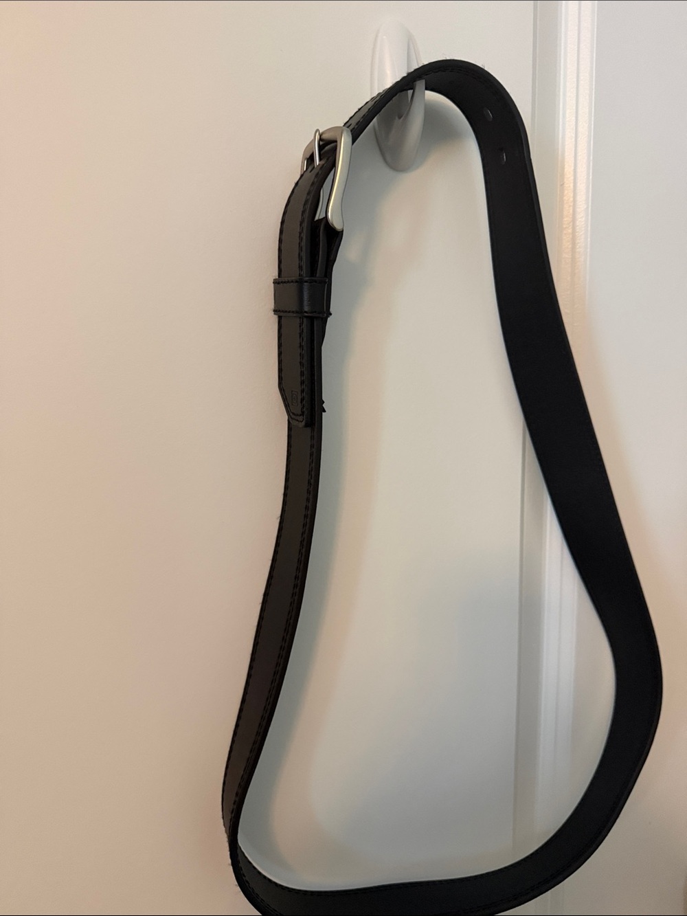 5.11 Tactical Black Belt with Silver Buckle